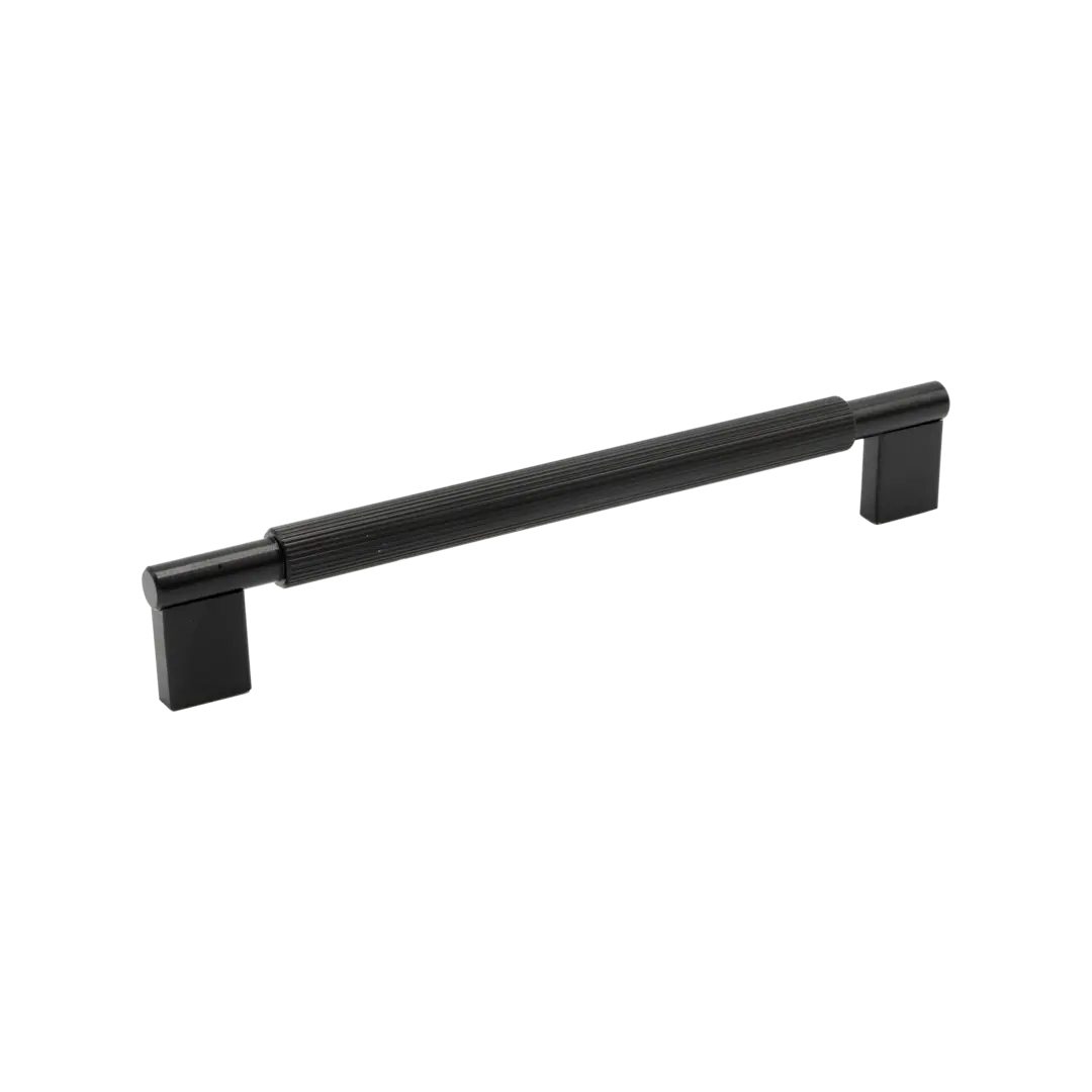 Produktbild för Handtag Arpa - 192mm - Borstad svart