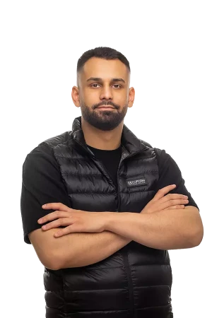 Porträtt på Antonio