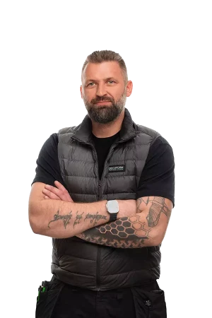 Porträtt på Mateusz